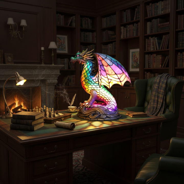Wammes – lampada a forma di drago, foto 3