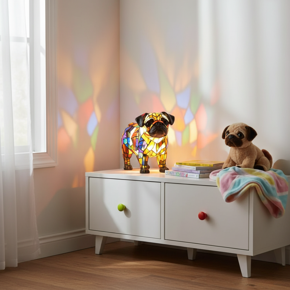 Carlino Luminoso – lampada a forma di carlino, foto 2