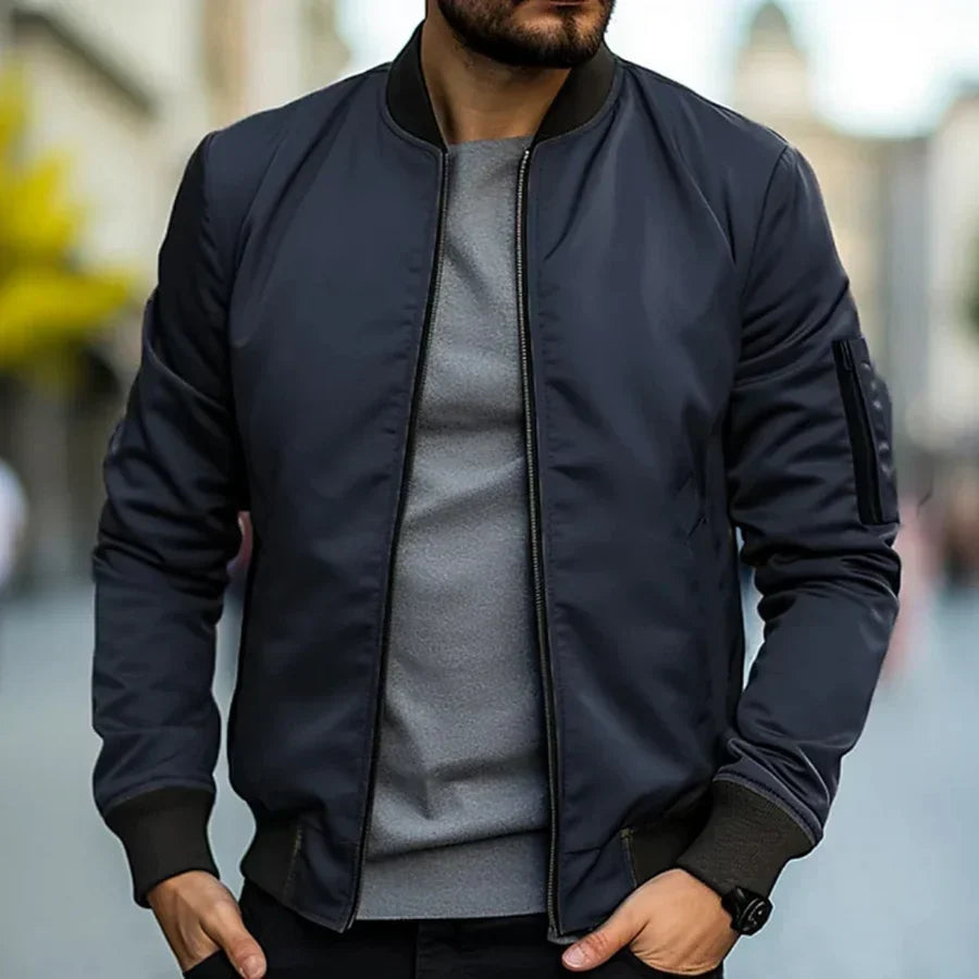 Bomber uomo classico ed elegante Riccardo - foto 3