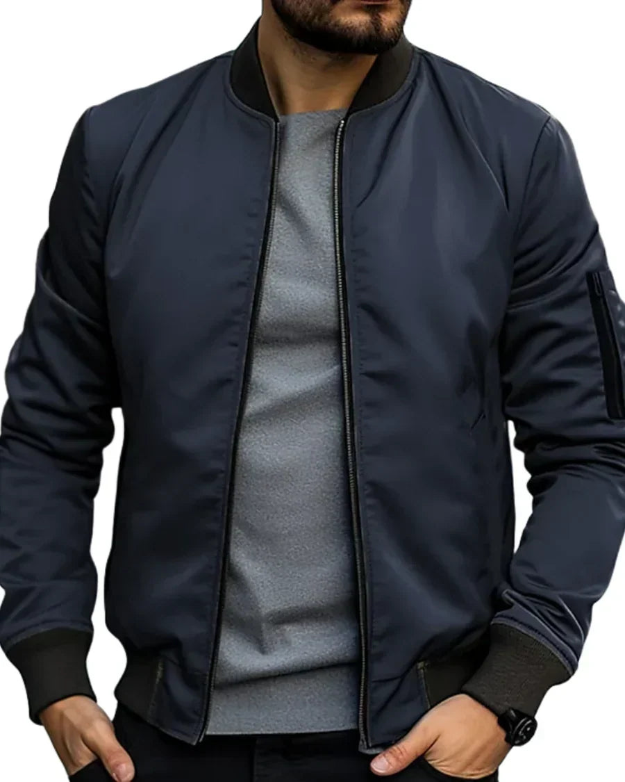 Bomber uomo classico ed elegante Riccardo - foto 2