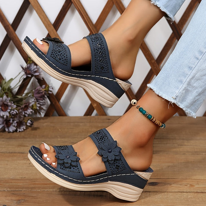 Beatrice | Sandali Comfort con Zeppa Rosalia