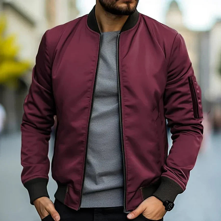 Bomber uomo classico ed elegante Riccardo - foto 5