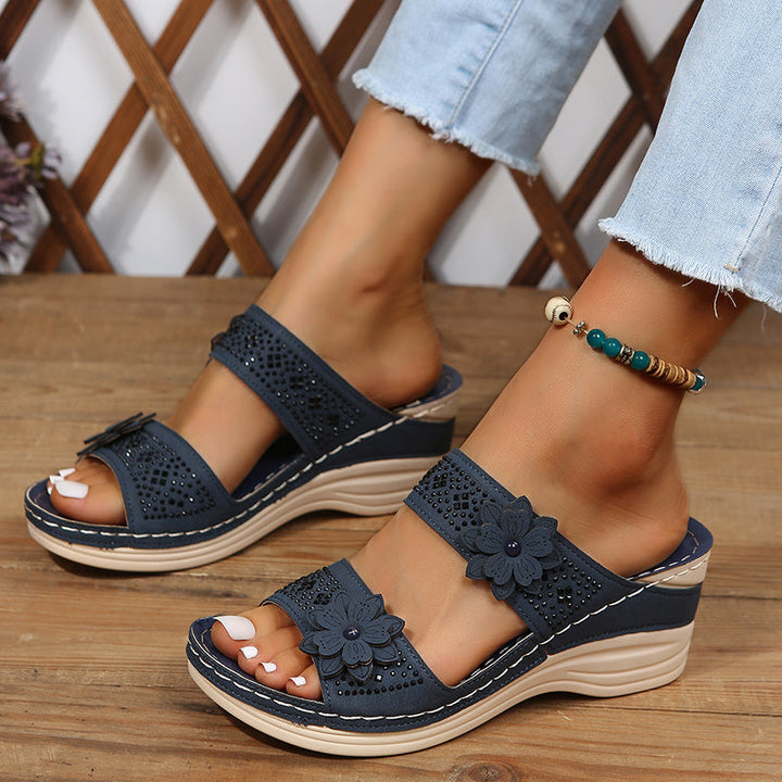Beatrice | Sandali Comfort con Zeppa Rosalia