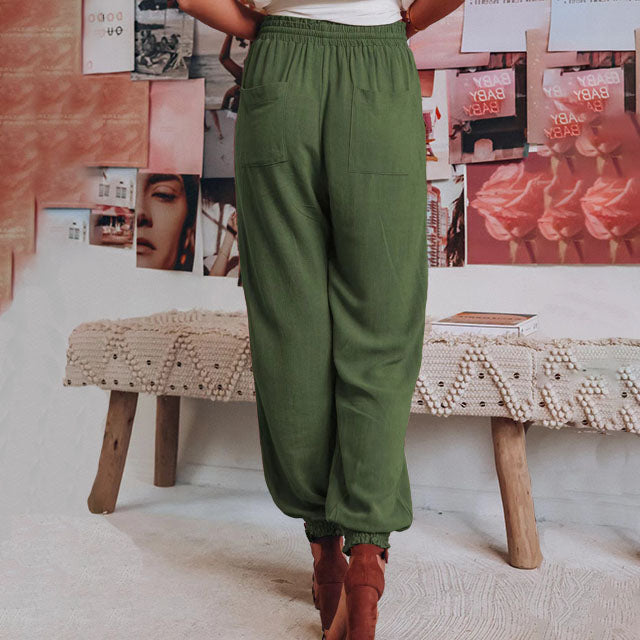Caterina | Pantaloni Eleganti con Corda