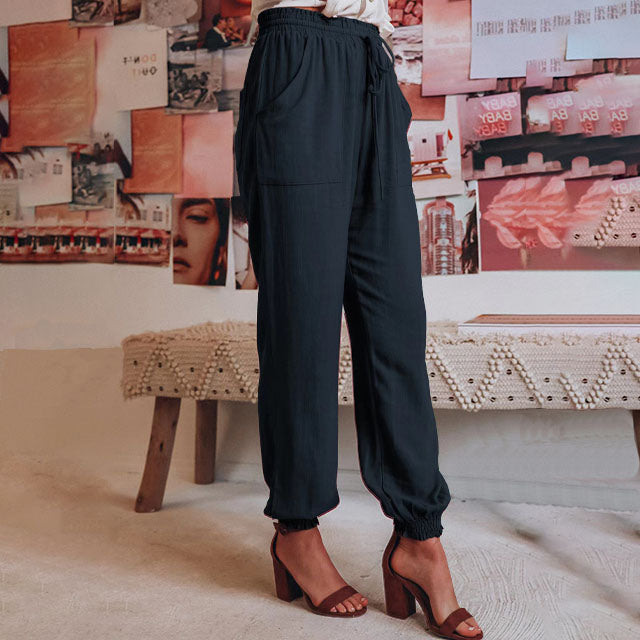 Caterina | Pantaloni Eleganti con Corda