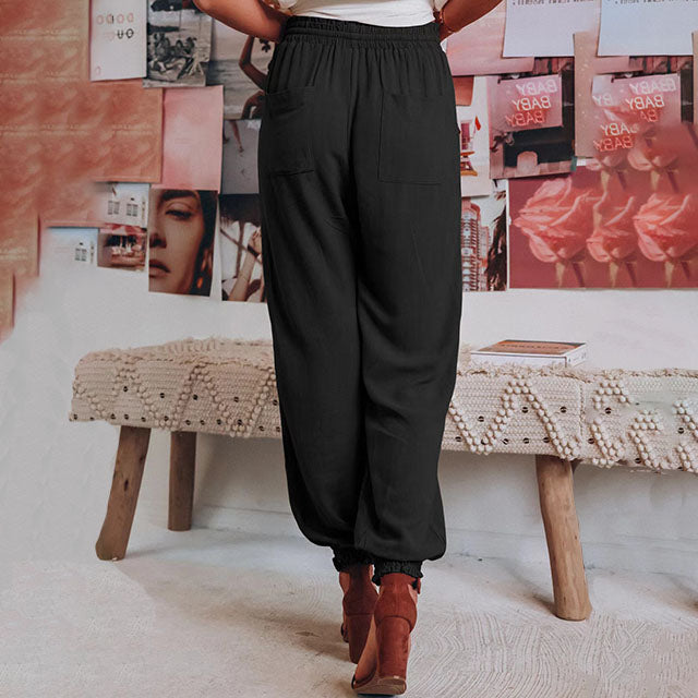 Caterina | Pantaloni Eleganti con Corda