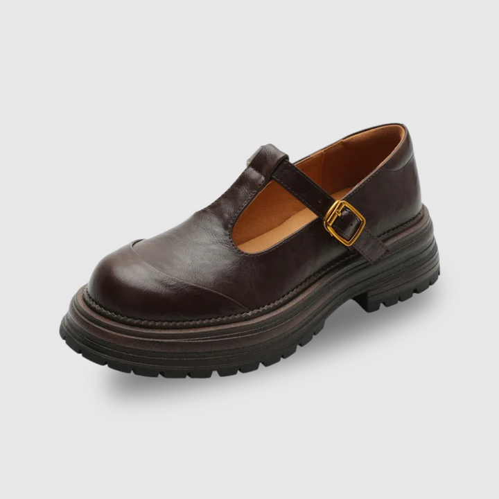 Fabrizia | Scarpe vintage con cinturino a T