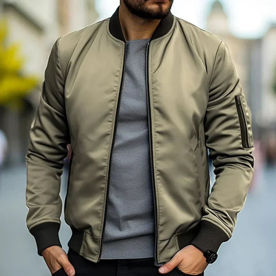 Bomber uomo classico ed elegante Riccardo - foto 6