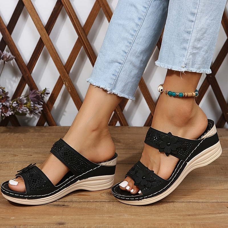 Beatrice | Sandali Comfort con Zeppa Rosalia