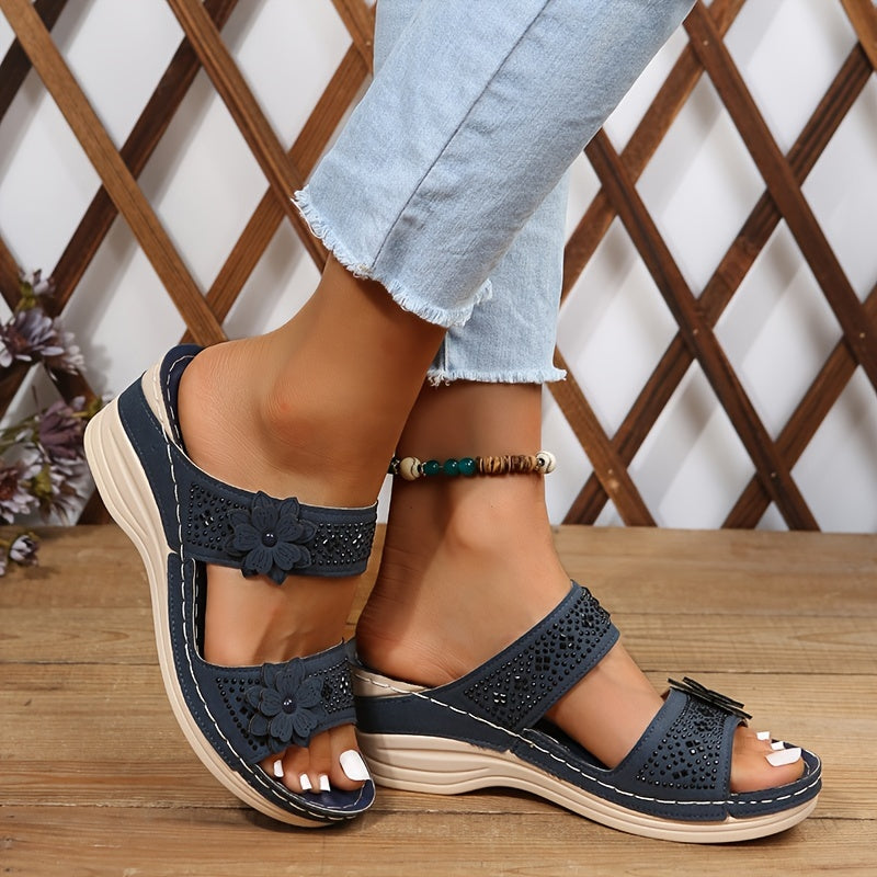 Beatrice | Sandali Comfort con Zeppa Rosalia