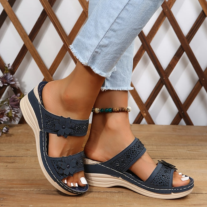 Beatrice | Sandali Comfort con Zeppa Rosalia