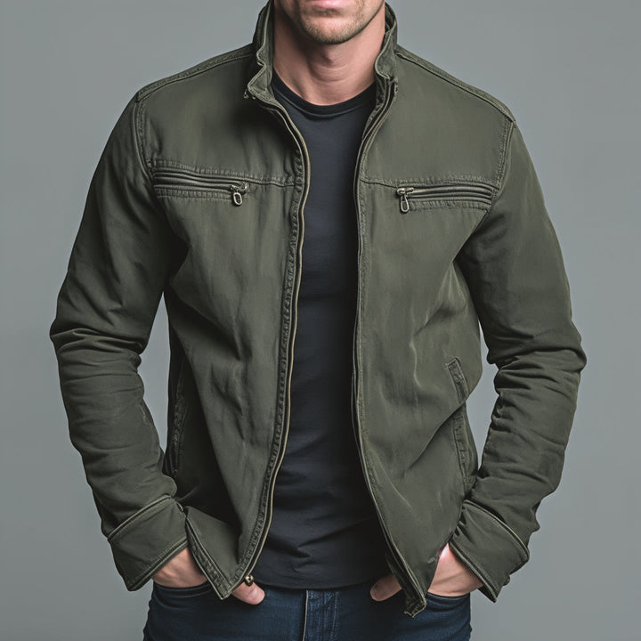 Field jacket uomo stile militare vintage Renato