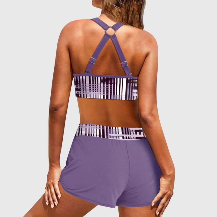 Emma | Bikini a Vita Alta a Righe
