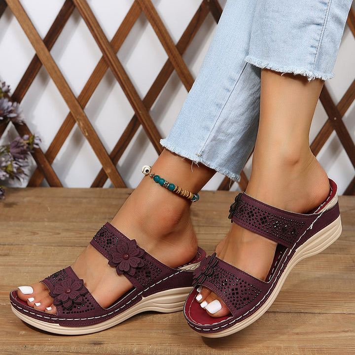 Beatrice | Sandali Comfort con Zeppa Rosalia