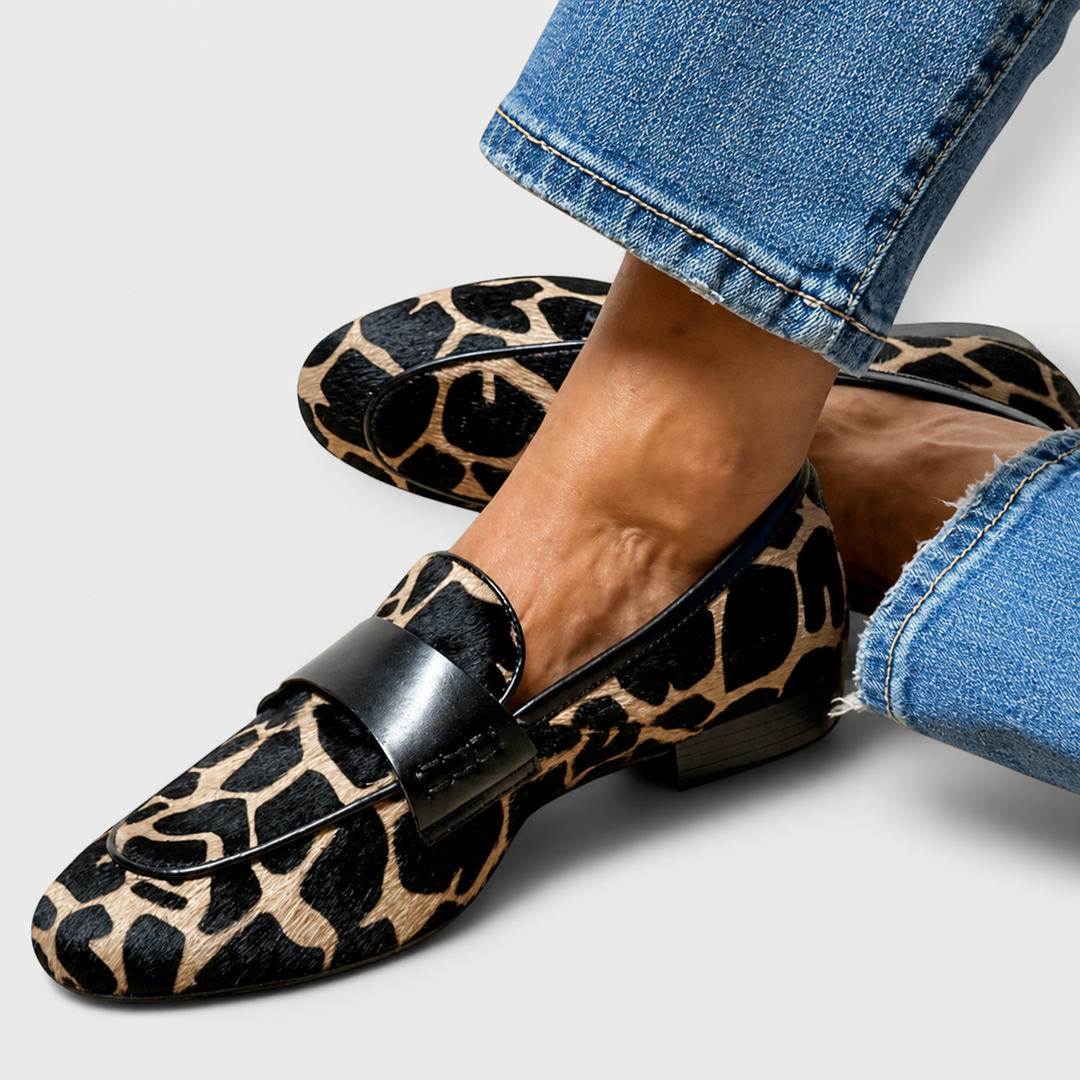 Natalia | Mocassino Leopardo