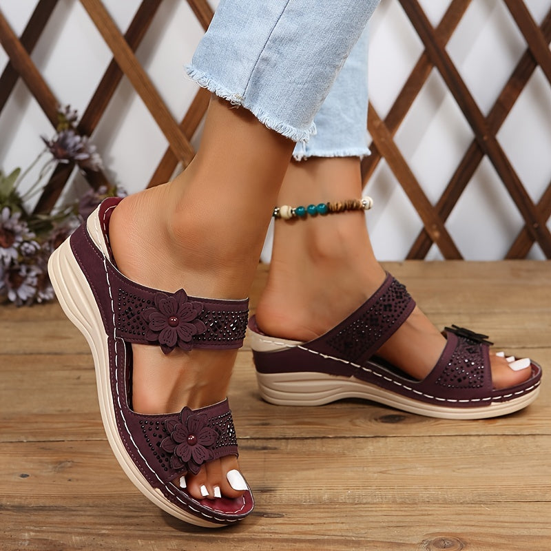 Beatrice | Sandali Comfort con Zeppa Rosalia