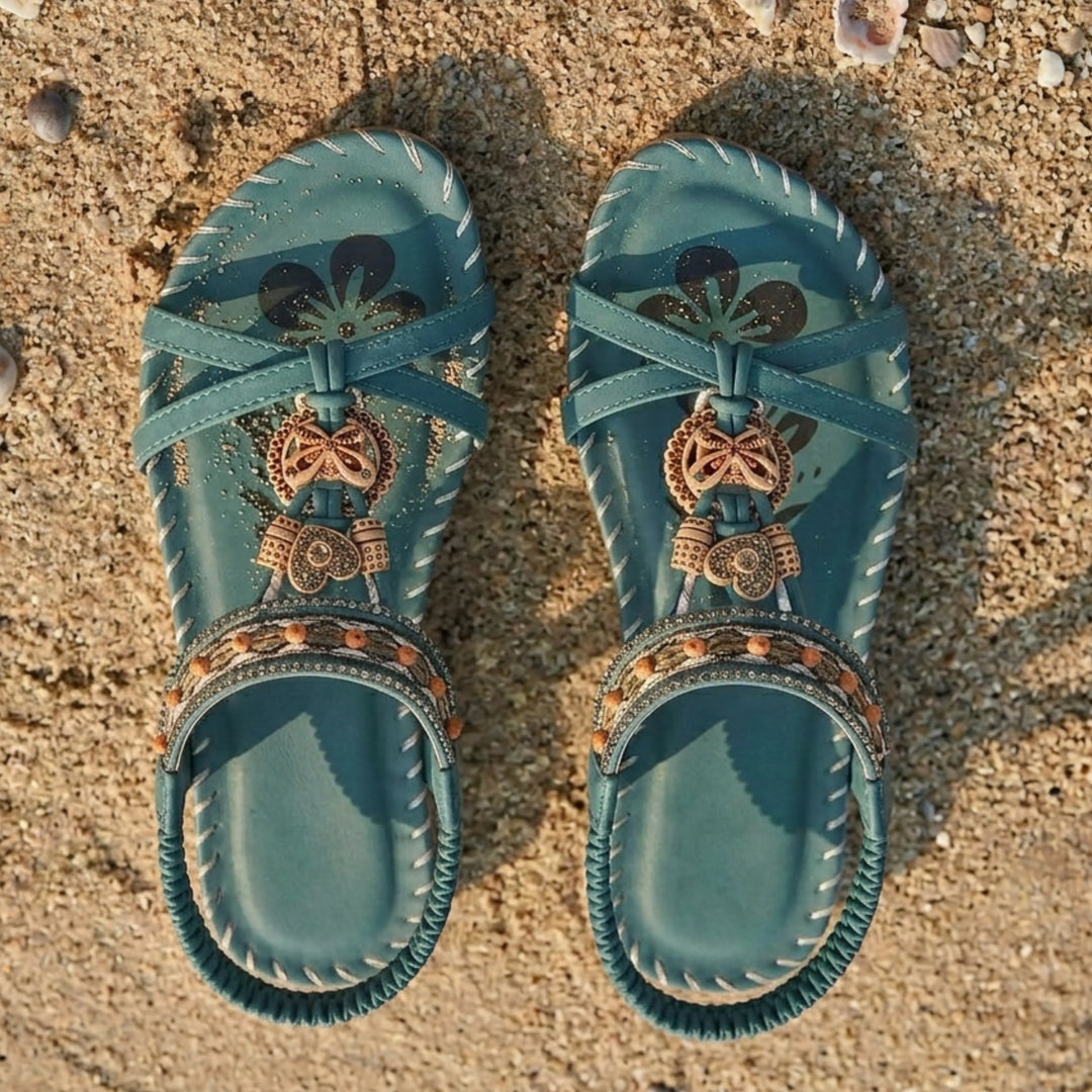 Bianca | Sandali bohémien Comfort Assunta