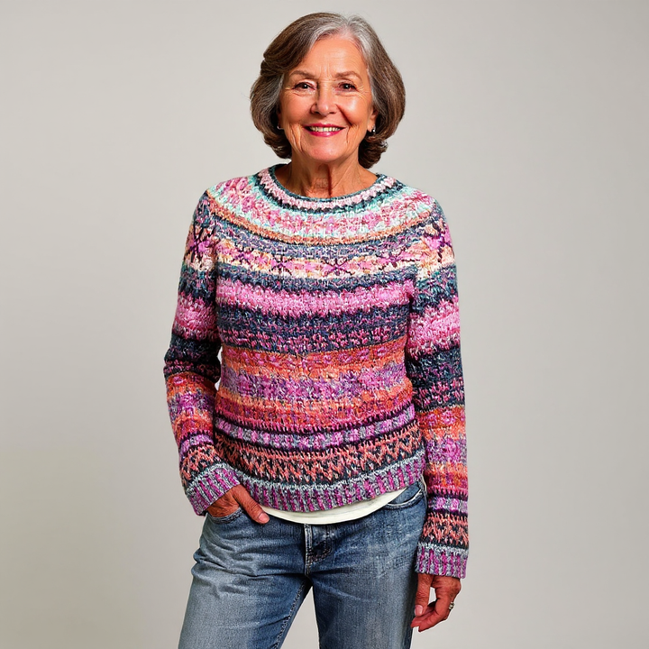Lucrezia | Maglione vintage in stile islandese