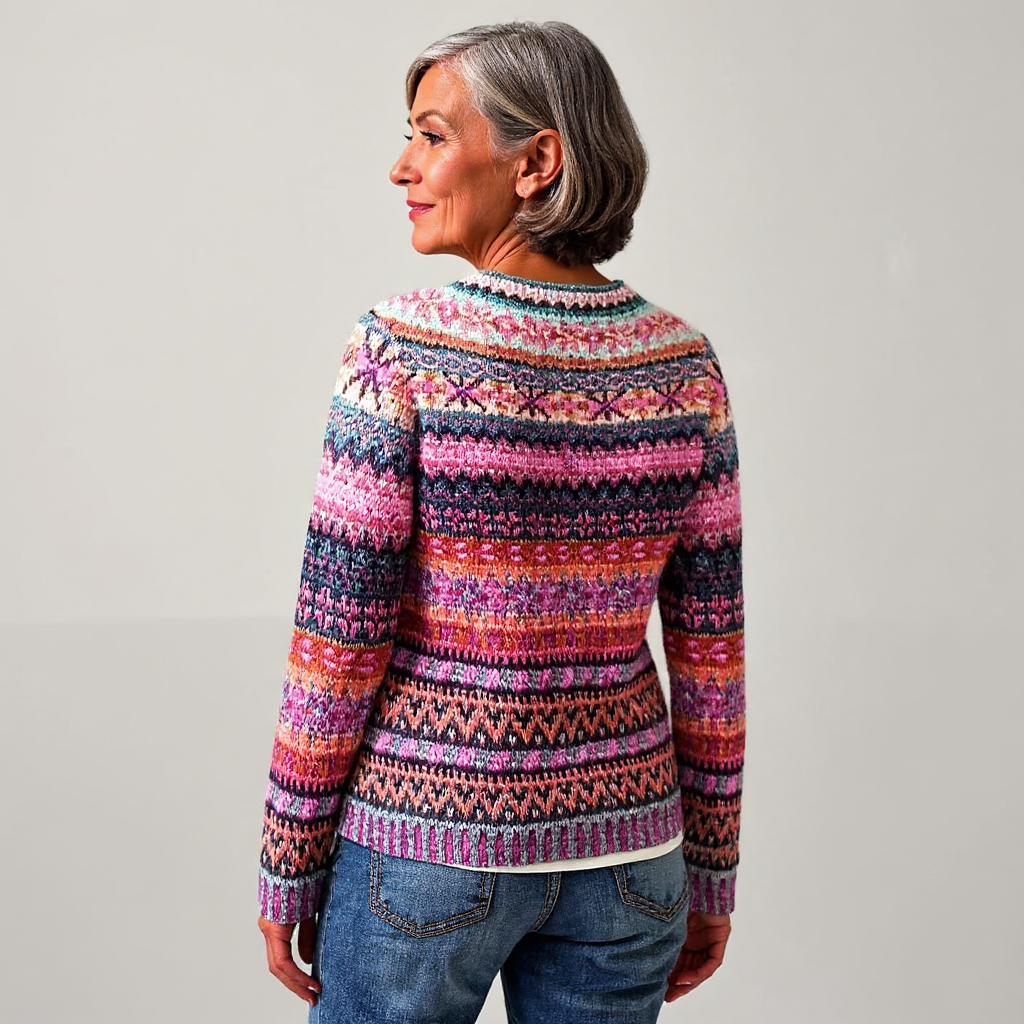 Lucrezia | Maglione vintage in stile islandese