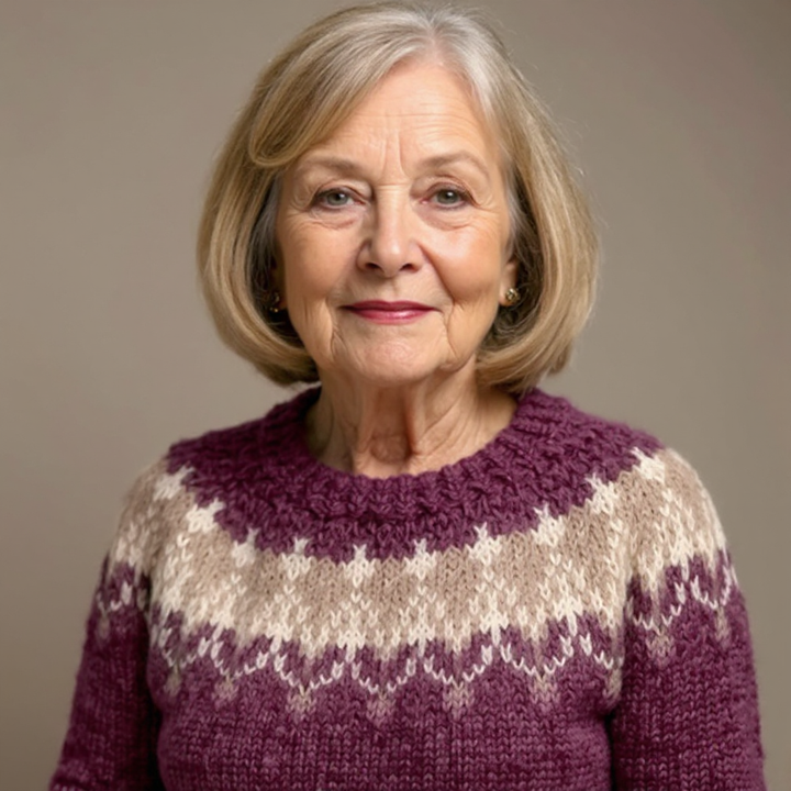 Delia | Maglione vintage in stile islandese