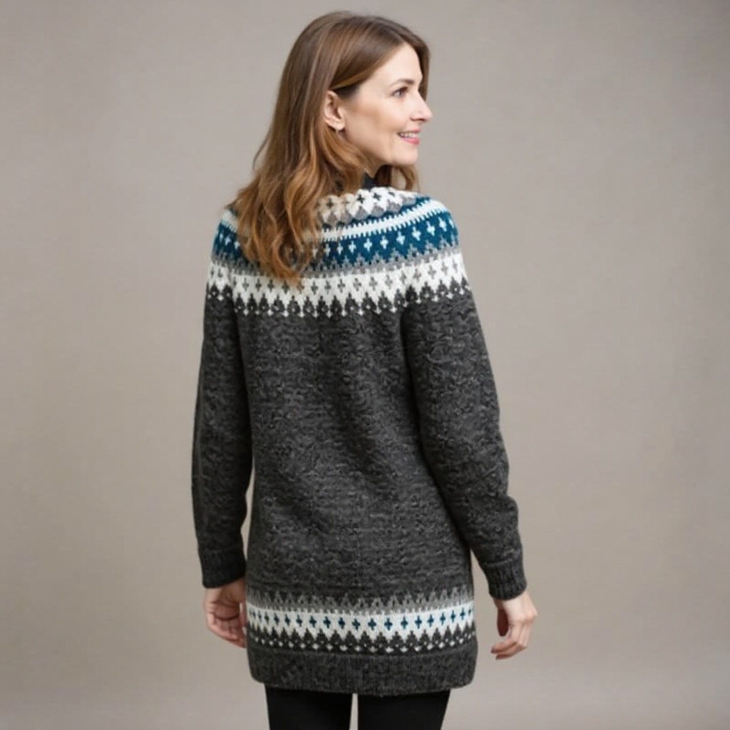 Ester | Maglione vintage in stile islandese