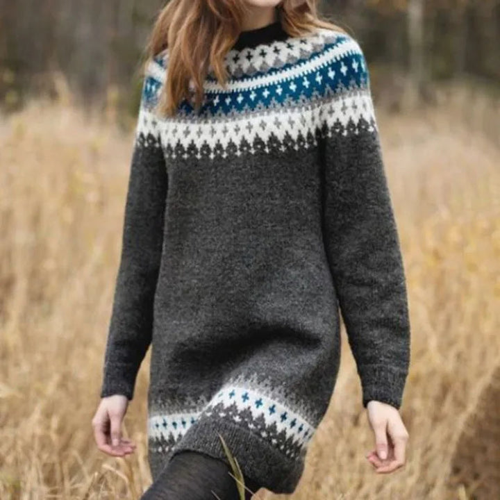 Ester | Maglione vintage in stile islandese