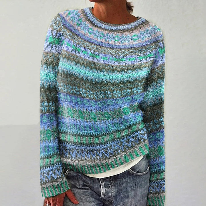 Licia | Maglione vintage in stile islandese