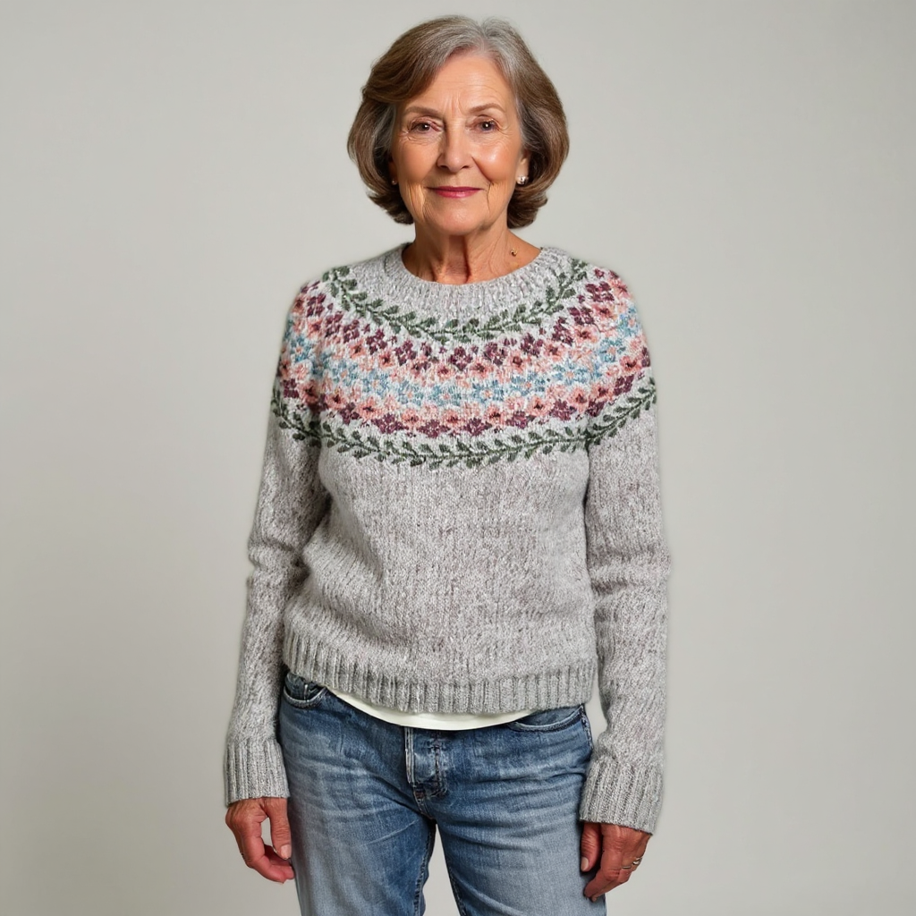 Emma | Maglione vintage in stile islandese
