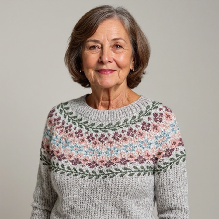 Emma | Maglione vintage in stile islandese