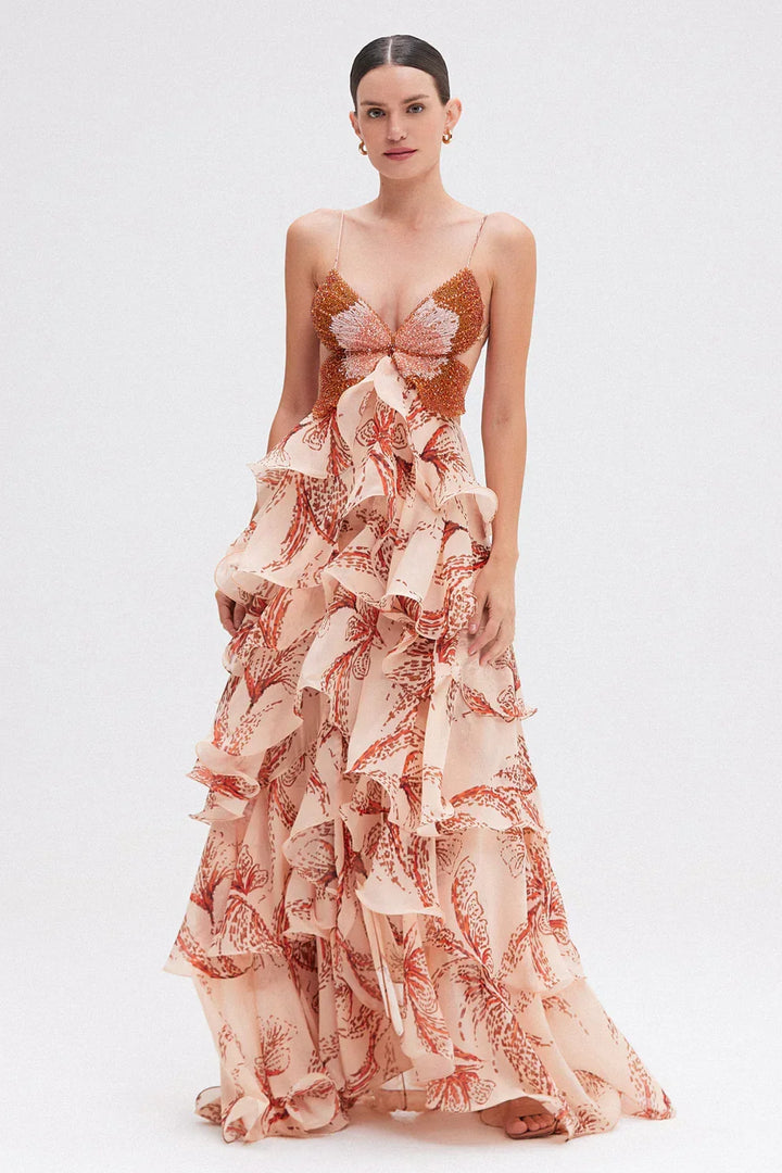 Ermelinda | Vestito con Volant
