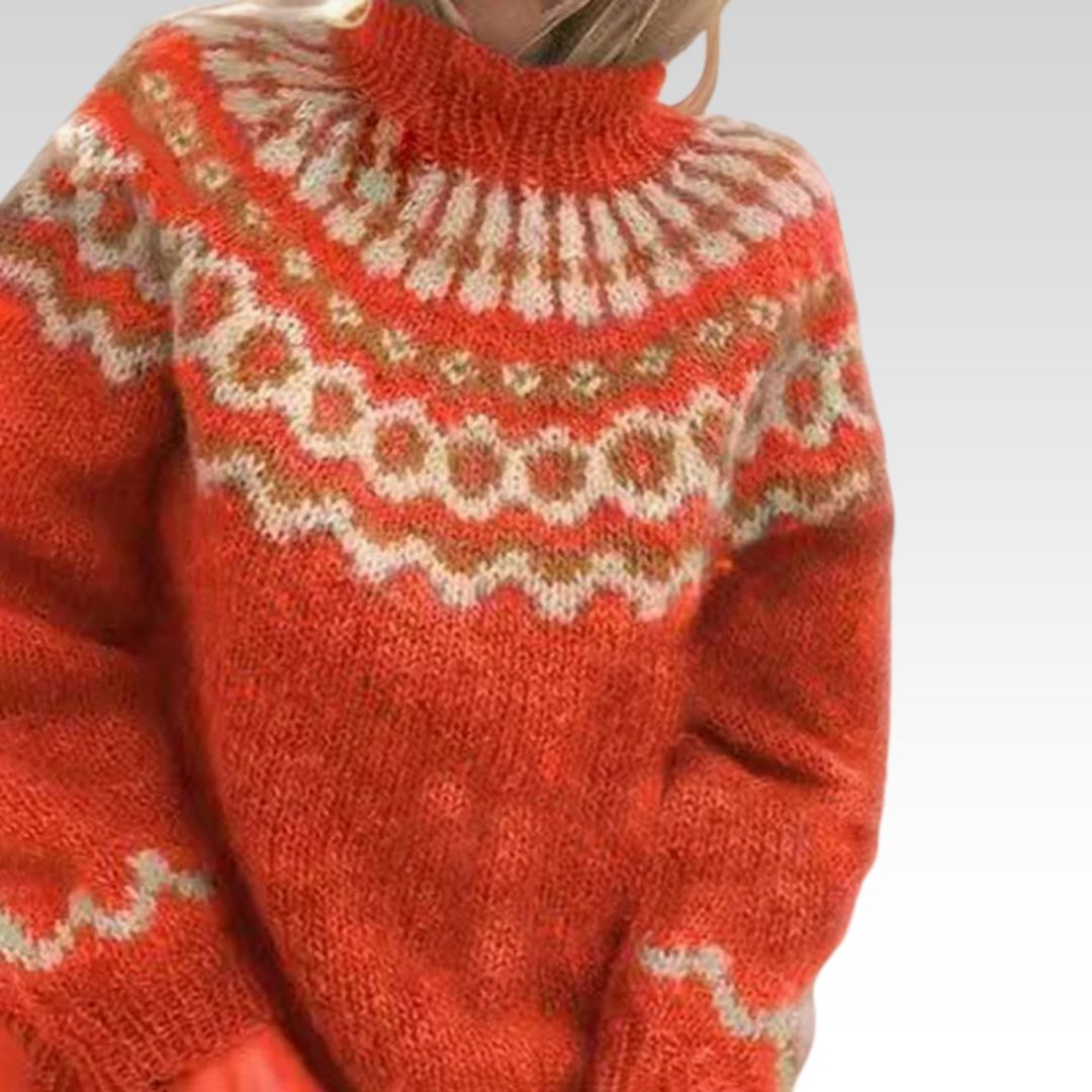 Mariella | Maglione vintage in stile islandese