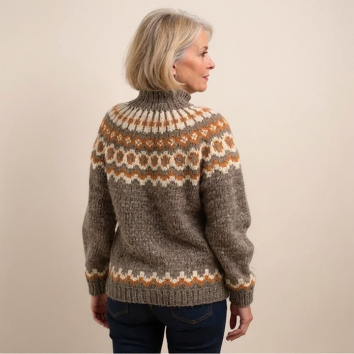 Mariella | Maglione vintage in stile islandese