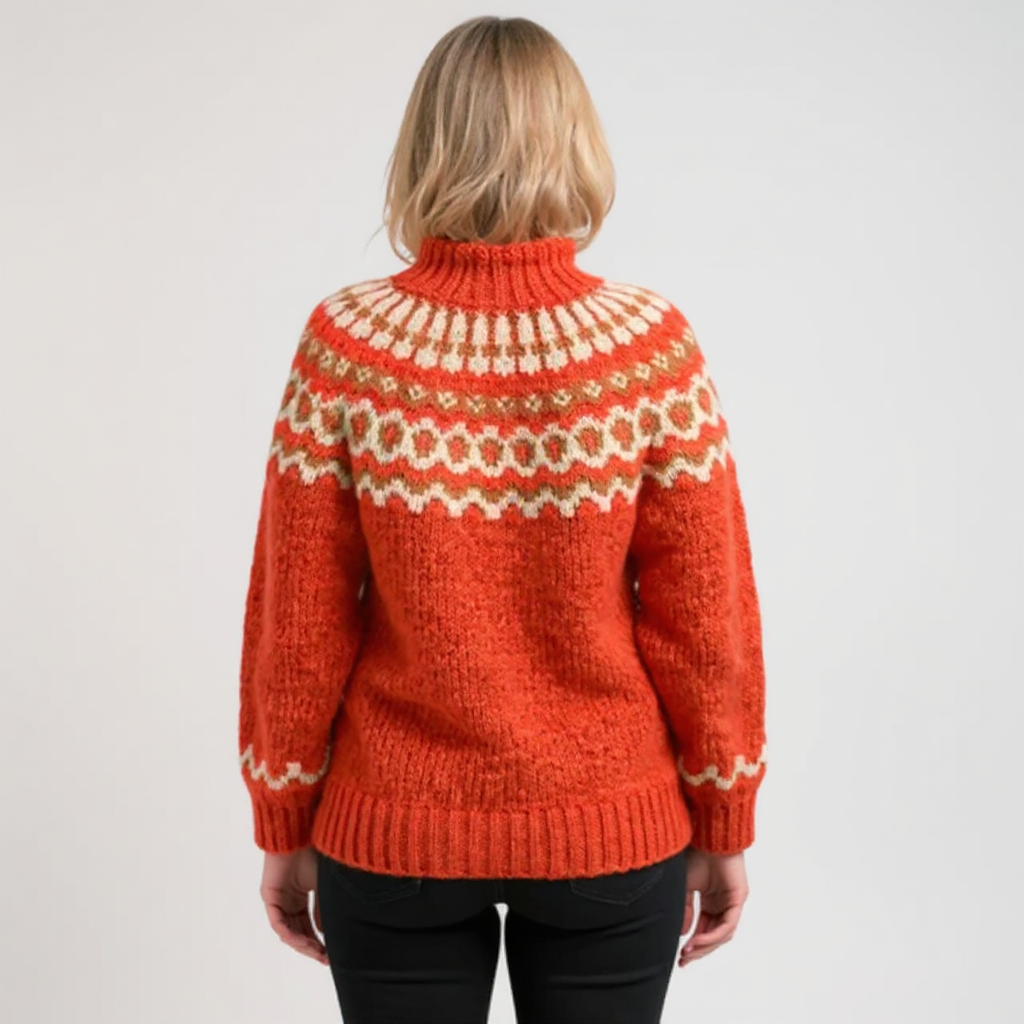 Mariella | Maglione vintage in stile islandese