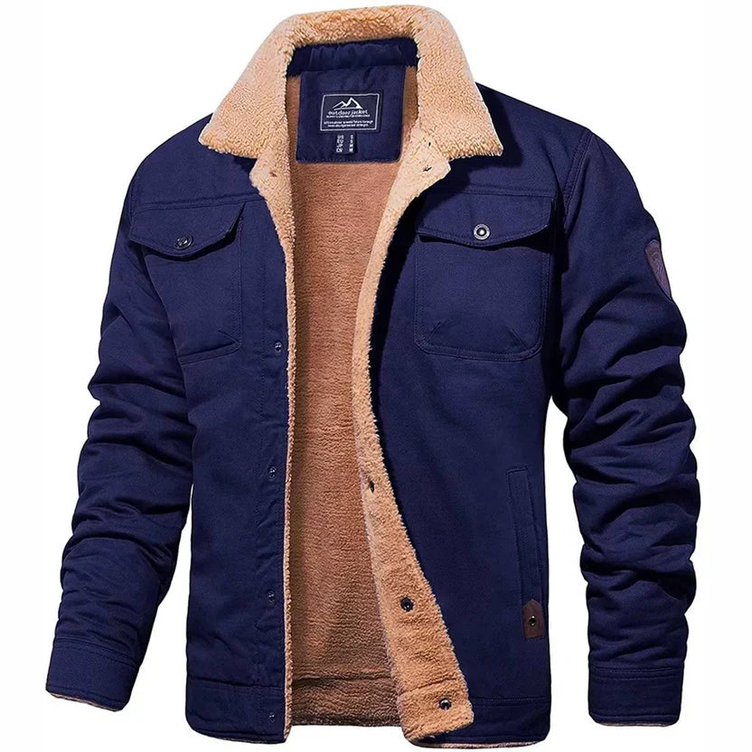 Giacca bomber uomo calda ed elegante Stefano - foto 5