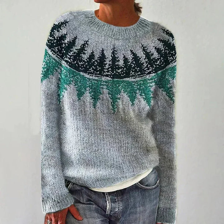 Michela | Maglione vintage in stile islandese