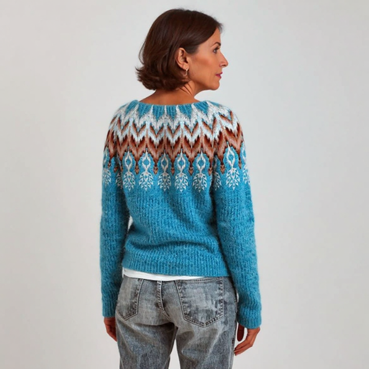 Maura | Maglione vintage in stile islandese