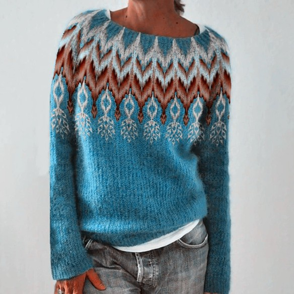 Maura | Maglione vintage in stile islandese