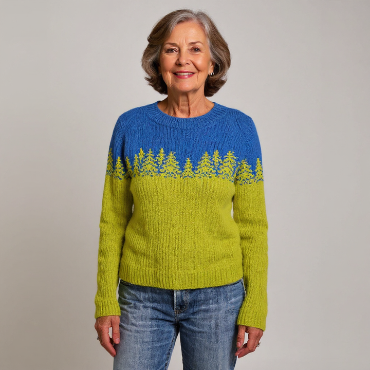 Silvana | Maglione vintage in stile islandese