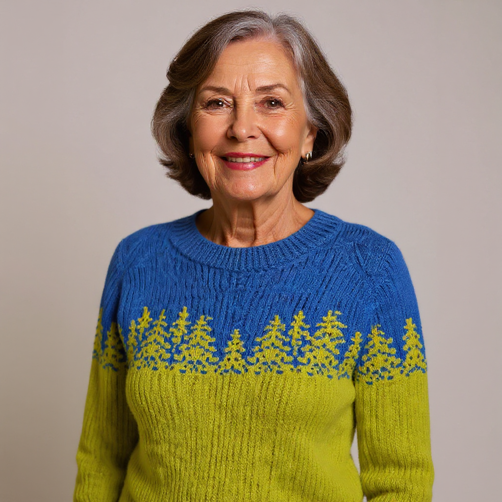 Silvana | Maglione vintage in stile islandese