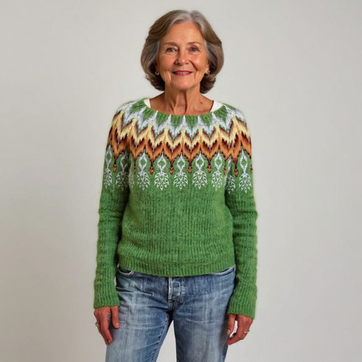 Nora | Maglione vintage in stile islandese