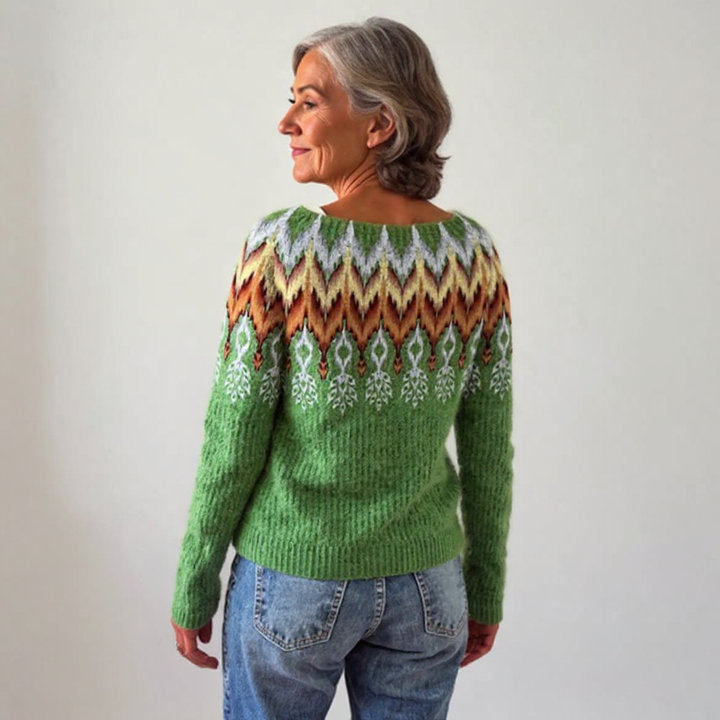 Nora | Maglione vintage in stile islandese
