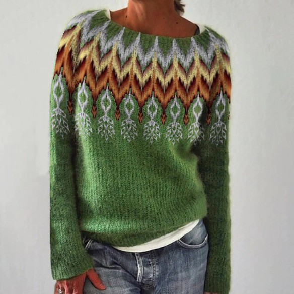 Nora | Maglione vintage in stile islandese