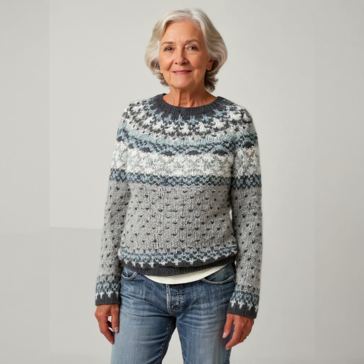 Concetta | Maglione vintage in stile islandese