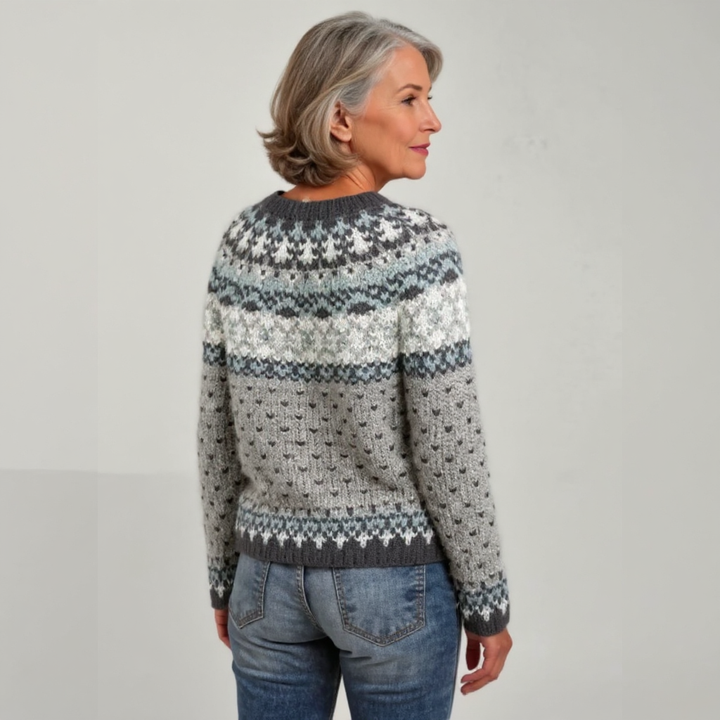 Concetta | Maglione vintage in stile islandese