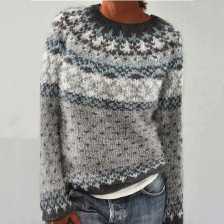 Concetta | Maglione vintage in stile islandese