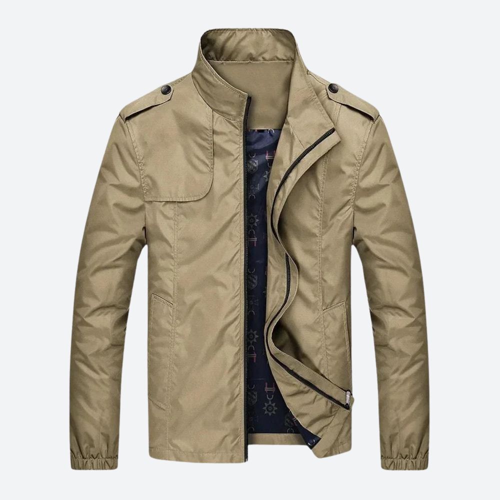 Giacca uomo leggera stile militare Franco - foto 5