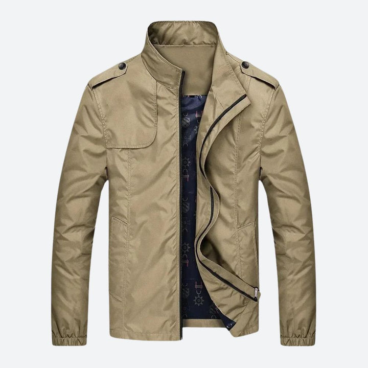 Giacca uomo leggera stile militare Franco - foto 5