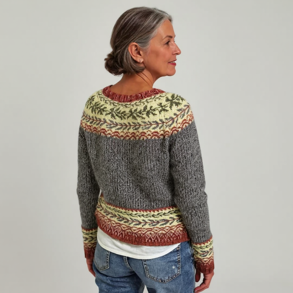 Oriana | Maglione vintage in stile islandese
