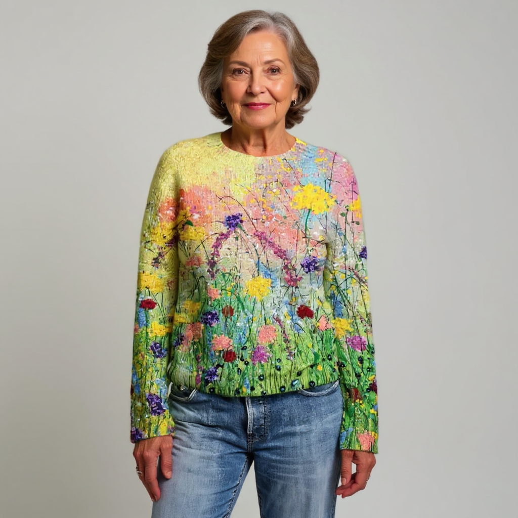 Elisa | Maglione vintage in stile islandese