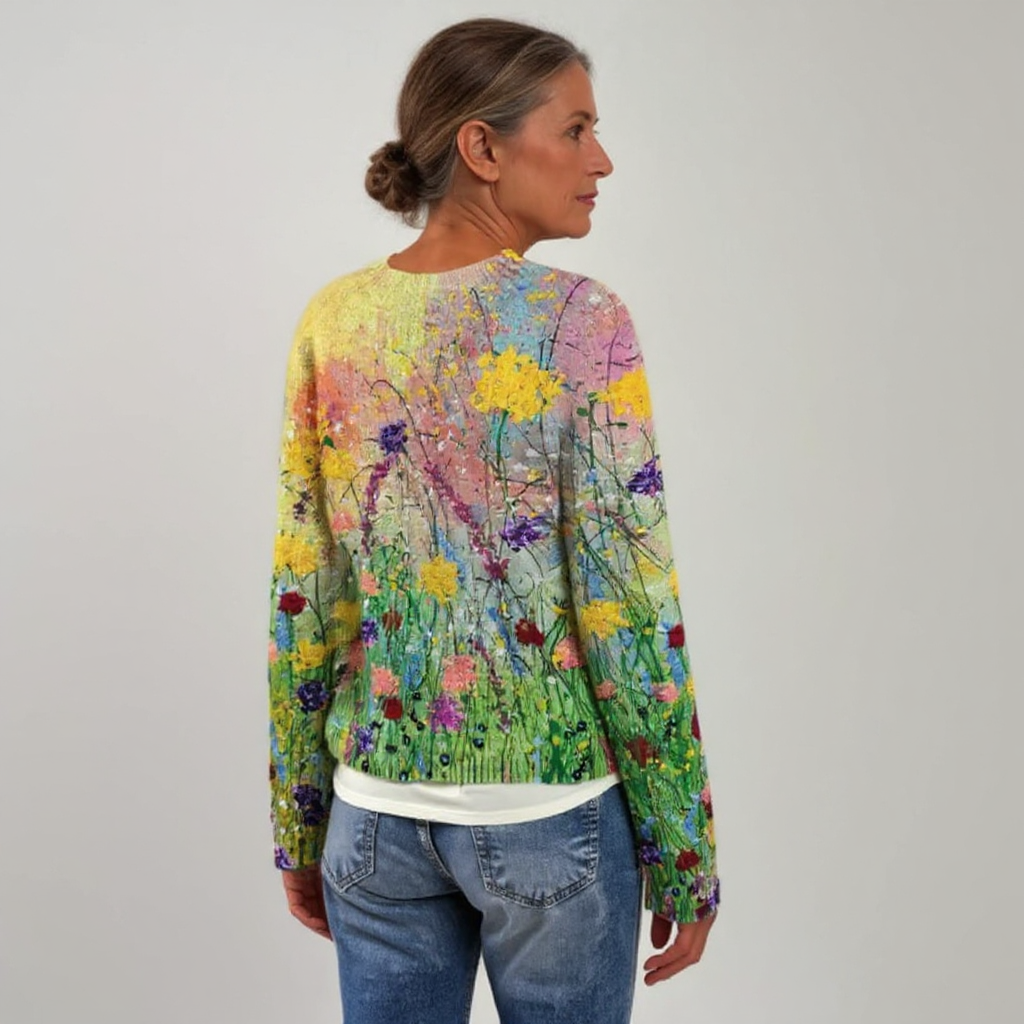 Elisa | Maglione vintage in stile islandese